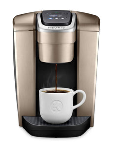 Keurig K-Elite Single Serve K-Cup Pod Coffee Maker, with Strong Temperature Control, Iced Coffee Capability, 12oz Brew Size, Programmable, Brushed Slate