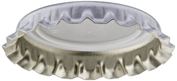 Silver Oxygen Barrier Crown Caps 144 Count