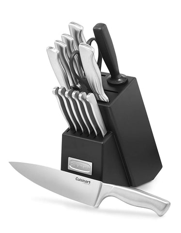 Cuisinart C77SS-15PK 15-Piece Stainless Steel Hollow Handle Block Set