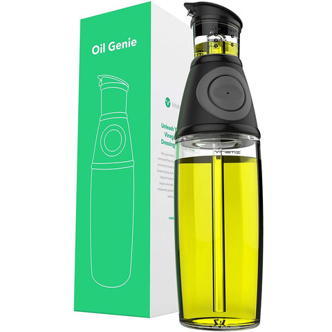 Vremi Olive Oil Dispenser Bottle - 17 Oz Oil Bottle Glass with No Drip Bottle Spout VR0042