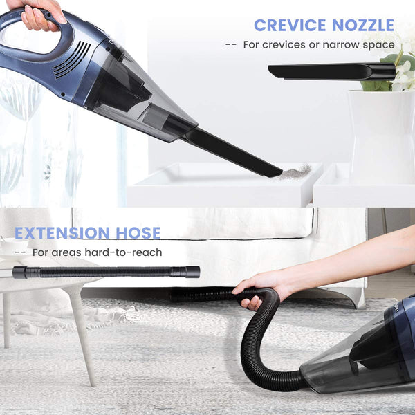 Handheld Vacuum, Godmorn 6KPA Cordless Vacuum Cleaner Rechargeable Hand Vac