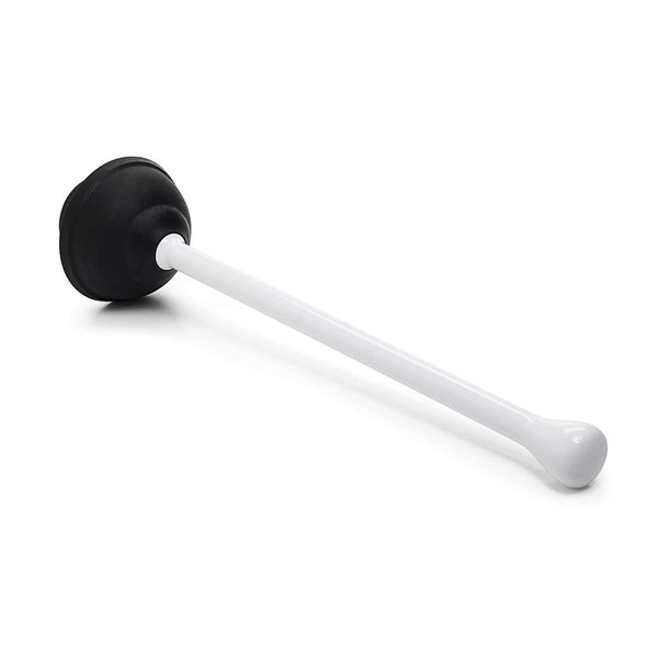 OXO Good Grips Hideaway Toilet Plunger and Canister, White