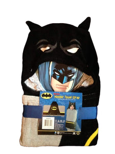 Batman Hooded Towel Wrap/Poncho 24" X 50"