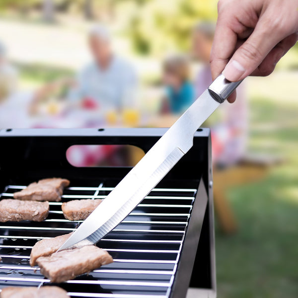 Ordekcity BBQ Grill Tools Set - 5 Piece Grill Accessories Stainless