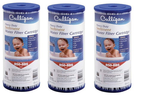 Culligan R50-BBSA Jumbo Filter Heavy Duty Sediment Replacement Cartridge, 1-Pack, White