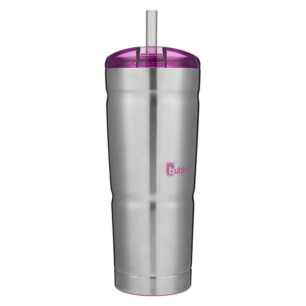 Bubba Envy S Vacuum-Insulated Stainless Steel Straw Tumbler, 24 oz. Smoke