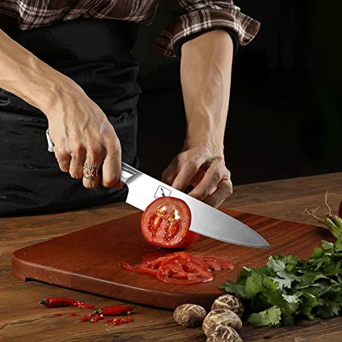 Imarku Pro Kitchen 8 Inch Chef's Knife High Carbon Stainless Steel Sharp Gyutou Knives Ergonomic Equipment