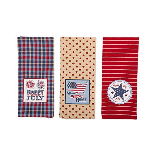 DII 14x74" Jute/Burlap Table Runner, 4th of July - Perfect for Independence Day, July 4th Party, Summer BBQ and Outdoor Picnics