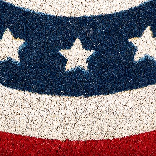 DII 14x74" Jute/Burlap Table Runner, 4th of July - Perfect for Independence Day, July 4th Party, Summer BBQ and Outdoor Picnics