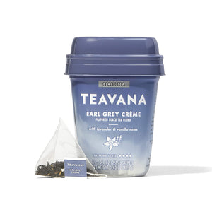 Teavana Earl Grey Crème, Black Tea With Lavender and Vanilla Notes, 60 Count (4 packs of 15 sachets)