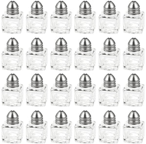 Salt and Pepper Shakers Set - 24-Piece Set of Salt Pepper Shakers