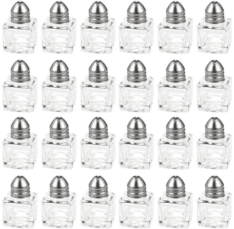 Salt and Pepper Shakers Set - 24-Piece Set of Salt Pepper Shakers