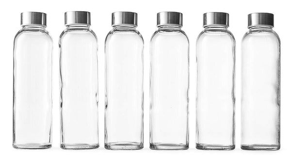 Epica 18-Oz. Glass Beverage Bottles, Set of 6