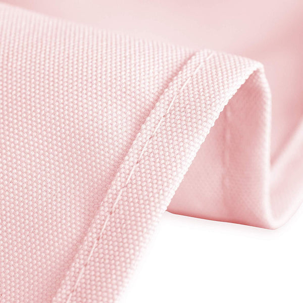 LinenTablecloth 60 x 102-Inch Rectangular Polyester Tablecloth Pink