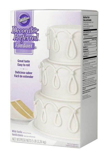 Wilton Decorator Preferred White Fondant, 5 lb.