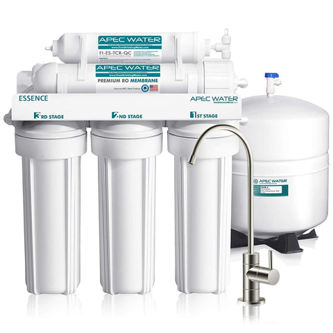 APEC Top Tier 5-Stage Ultra Safe Reverse Osmosis Drinking Water Filter System (ESSENCE ROES-50)