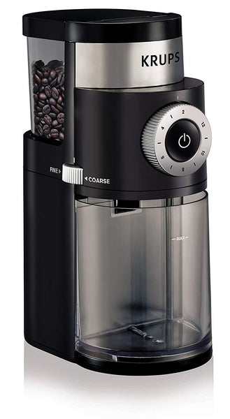 KRUPS F203 Electric Spice and Coffee Grinder with Stainless Steel Blades, 3 oz / 85 g’, Black