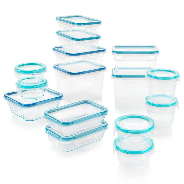 Snapware 1122515 Glass Food Storage Set, 24-Piece, Clear