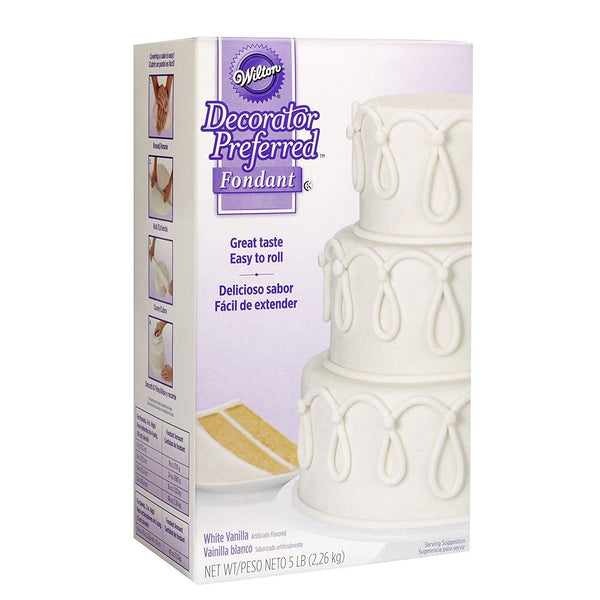 Wilton Decorator Preferred White Fondant, 5 lb.