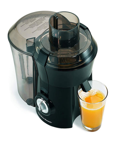 Hamilton Beach Juicer Machine, Big Mouth 3” Feed Chute, Easy to to Clean (67601A), 800 Watts, Black