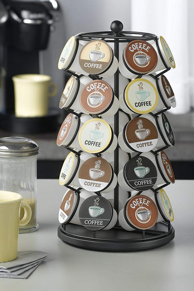 K-Cup Carousel - Holds 35 K-Cups in Black