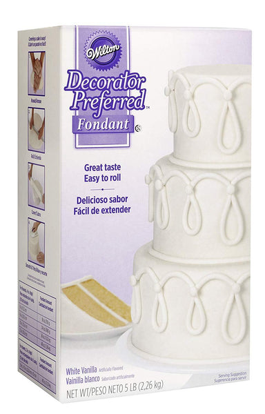 Wilton Decorator Preferred White Fondant, 5 lb.