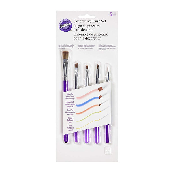 Wilton Cake Decorating Tools, 5-Piece Brush Set