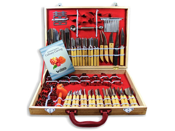 WIN-WARE Culinary Carving Tool Set 80 Piece