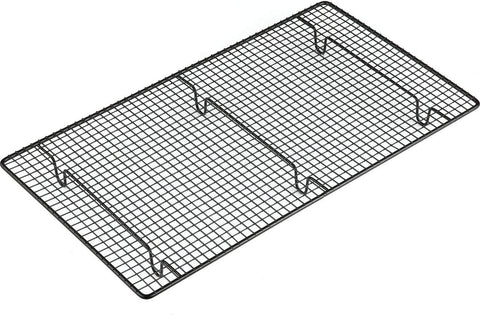 INTEY Nonstick Cooling Rack, Food Cooling Rack, Narrow Grid Design, Rust Protection, 18x10.2 Inch