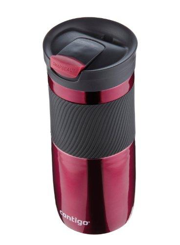 Contigo Stainless Steel Travel Mug | Vacuum-Insulated Coffee Mug | SNAPSEAL Byron Travel Mug, 24oz, Matte Black