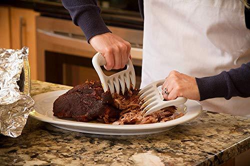 The Original Bear Paws Shredder Claws - Easily Lift, Handle, Shred, and Cut Meats - Essential for BBQ Pros - Ultra-Sharp Blades and Heat Resistant Nylon