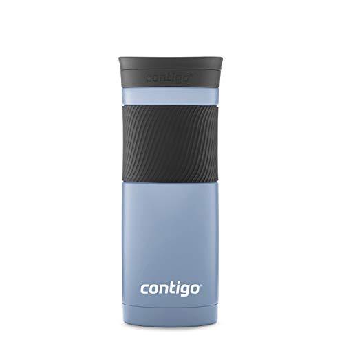 Contigo Stainless Steel Travel Mug | Vacuum-Insulated Coffee Mug | SNAPSEAL Byron Travel Mug, 24oz, Matte Black