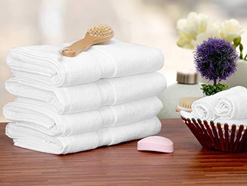 Utopia Towels Luxurious Bath Towels, 4 Pack, Grey