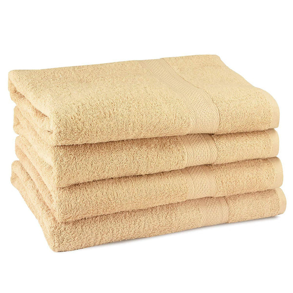 CrystalTowels 7-Pack Bath Towels - Extra-Absorbent - 100% Cotton - 27" x 52"