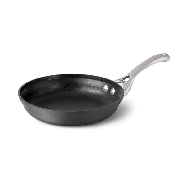 Calphalon Contemporary Hard-Anodized Aluminum Nonstick Cookware, Omelette Fry Pan, 10-inch and 12-inch Set, Black, New Version - 2018986