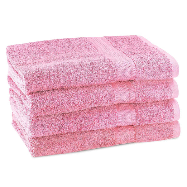 CrystalTowels 7-Pack Bath Towels - Extra-Absorbent - 100% Cotton - 27" x 52"