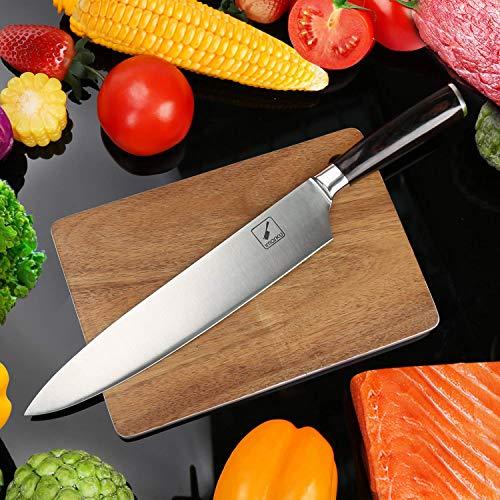 Imarku Pro Kitchen 8 Inch Chef's Knife High Carbon Stainless Steel Sharp Gyutou Knives Ergonomic Equipment