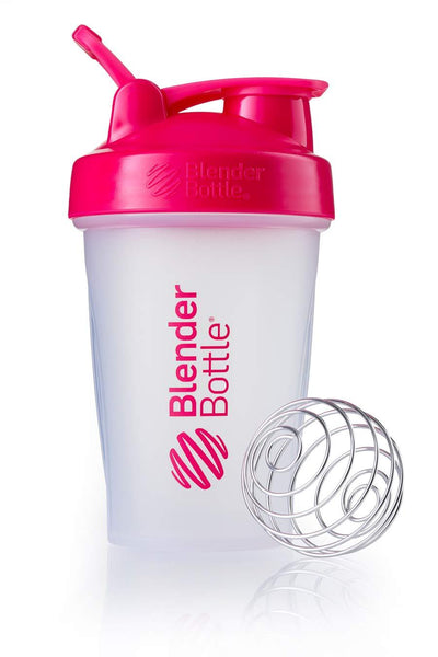 BlenderBottle Classic Loop Top Shaker Bottle, 20-Ounce, Full Color Black