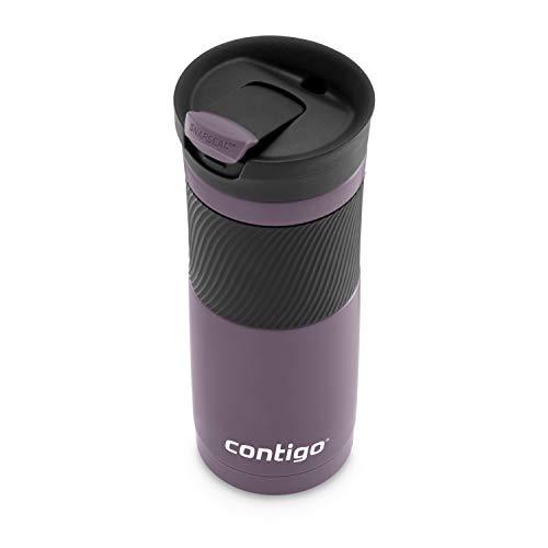 Contigo Stainless Steel Travel Mug | Vacuum-Insulated Coffee Mug | SNAPSEAL Byron Travel Mug, 24oz, Matte Black