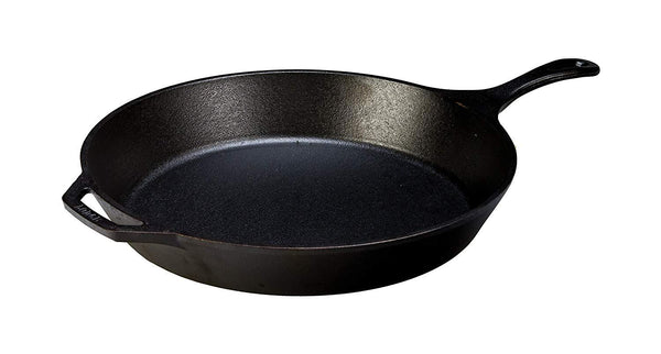 Lodge Cast Iron Skillet, Pre-Seasoned and Ready for Stove Top or Oven Use, 10.25", Black