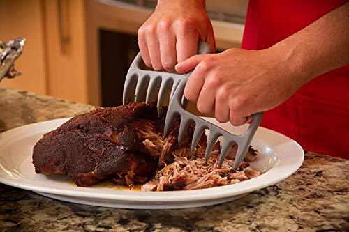 The Original Bear Paws Shredder Claws - Easily Lift, Handle, Shred, and Cut Meats - Essential for BBQ Pros - Ultra-Sharp Blades and Heat Resistant Nylon