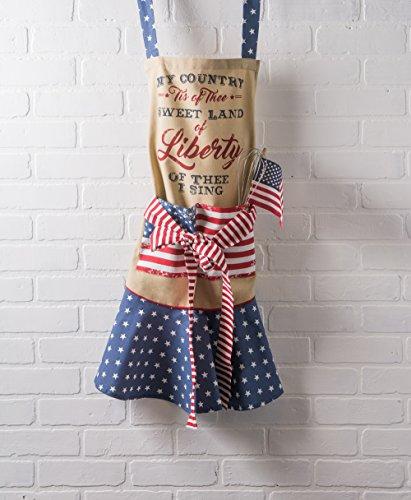 DII 14x74" Jute/Burlap Table Runner, 4th of July - Perfect for Independence Day, July 4th Party, Summer BBQ and Outdoor Picnics