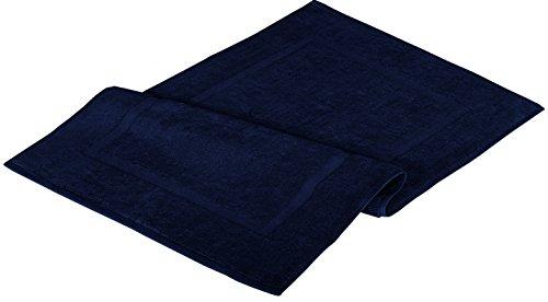 Utopia Towels Cotton Banded Bath Mats, 2 Pack (21 x 34 Inches), Grey