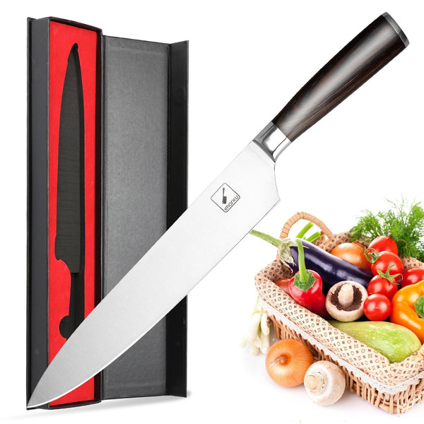 Imarku Pro Kitchen 8 Inch Chef's Knife High Carbon Stainless Steel Sharp Gyutou Knives Ergonomic Equipment