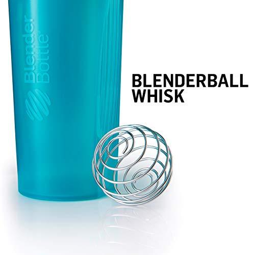 BlenderBottle Classic Loop Top Shaker Bottle, 20-Ounce, Full Color Black