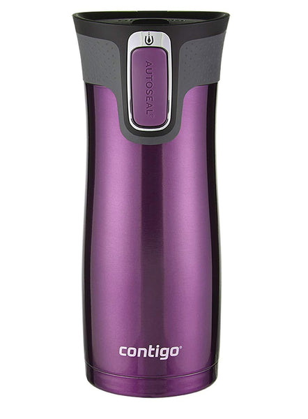 Contigo AUTOSEAL West Loop Stainless Steel Travel Mug , 16 oz., Black