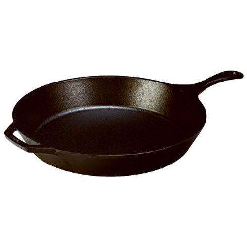 Lodge Cast Iron Skillet, Pre-Seasoned and Ready for Stove Top or Oven Use, 10.25", Black