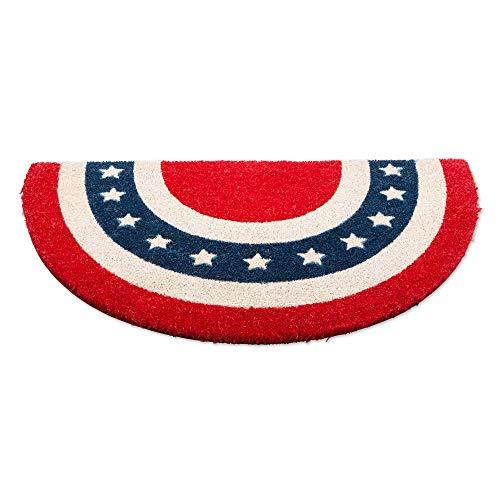 DII 14x74" Jute/Burlap Table Runner, 4th of July - Perfect for Independence Day, July 4th Party, Summer BBQ and Outdoor Picnics