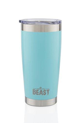 BEAST 30 oz Black Tumbler - Stainless Steel Vacuum Insulated Rambler Coffee Cup Double Wall Travel Flask (30 oz, Matte Black)