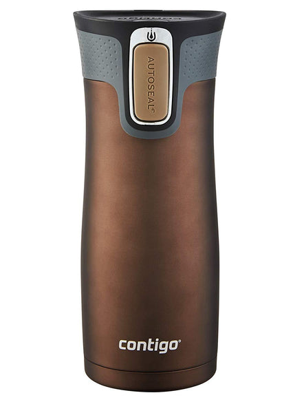 Contigo AUTOSEAL West Loop Stainless Steel Travel Mug , 16 oz., Black